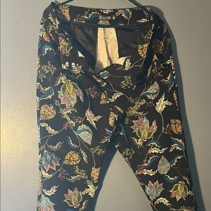 Ny and Company Black Floral Pants